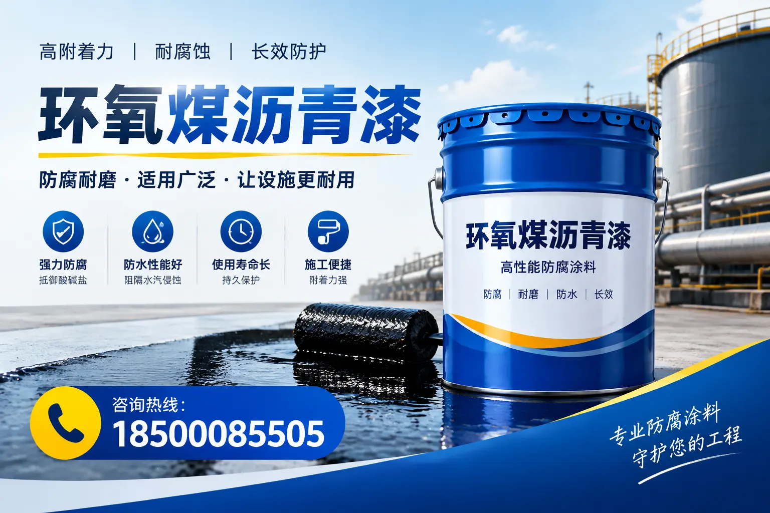 环氧煤沥青漆与其他涂料的对比分析，助力福州企业决策
